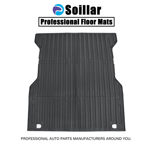 Rear Trunk Bed Mat Cargo Liner 5FT TPE For 2024-2026 Toyota Tacoma Waterproof