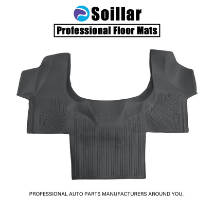 1st Row Floor Mats Liners For 2015-2023 Chevrolet Express GMC Savana TPE Black