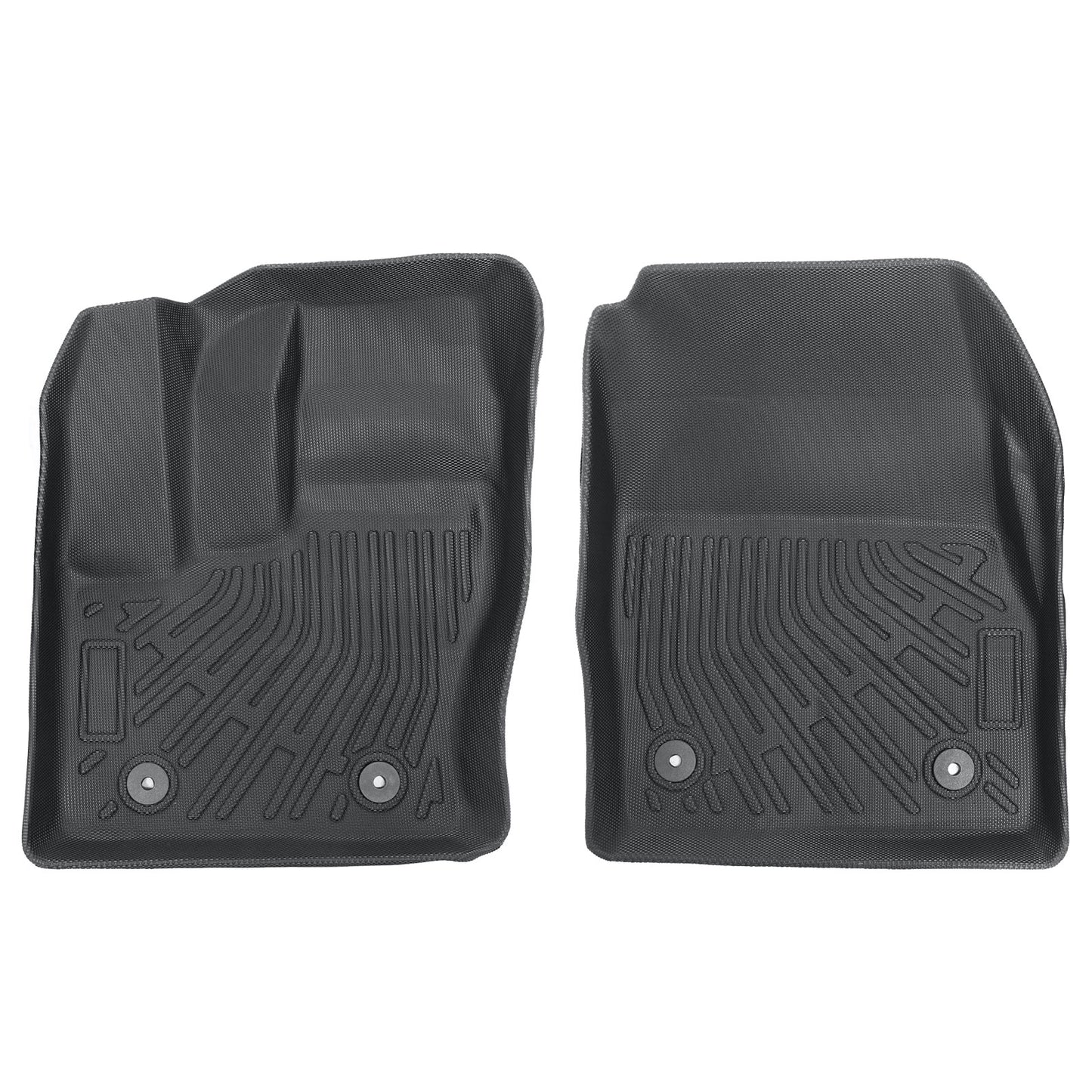 1stRow Floor Mats Liner TPE For 2014-2021 Ford Transit Connect All-Weather 2Pcs