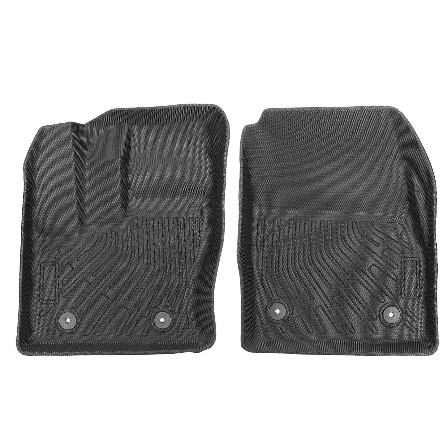 1stRow Floor Mats Liner TPE For 2014-2021 Ford Transit Connect All-Weather 2Pcs
