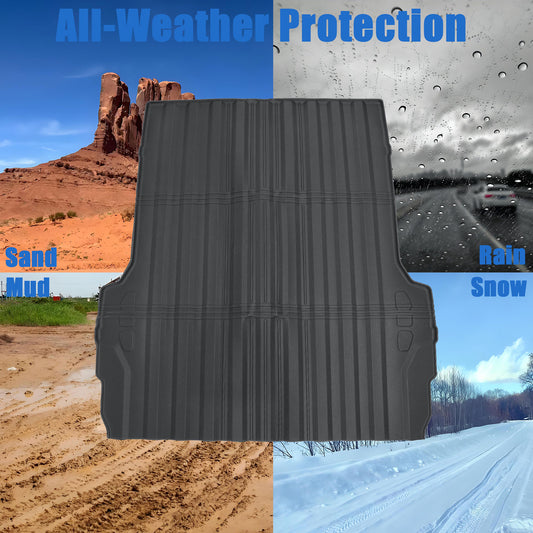 TPE Rear Trunk Cargo Liner Bed Mat For 2023-2025 Chevy Colorado GMC Canyon 5FT