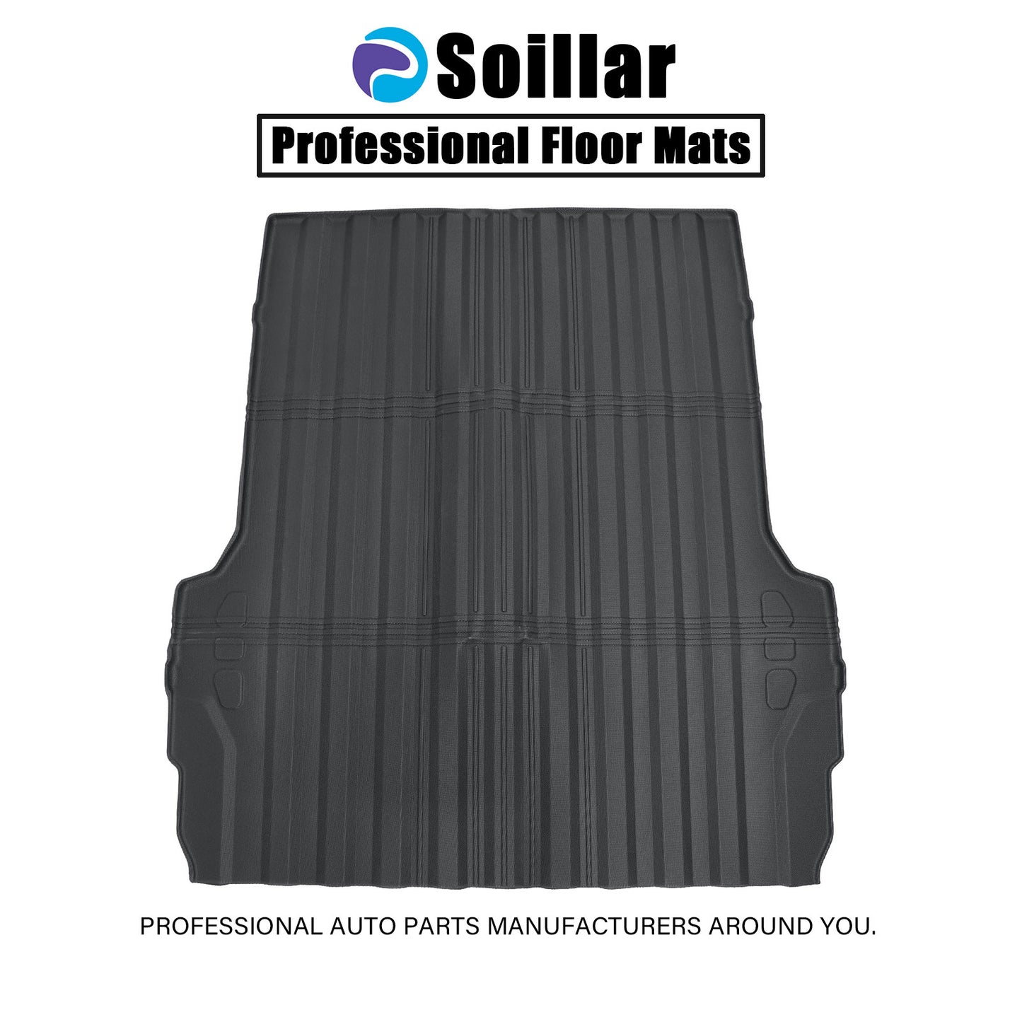 TPE Rear Trunk Cargo Liner Bed Mat For 2023-2025 Chevy Colorado GMC Canyon 5FT