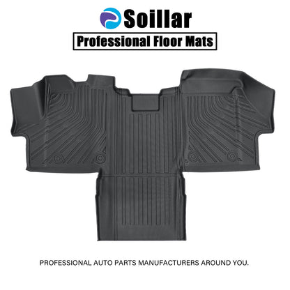 Floor Mats Liners TPE For 2018-2025 Dodge Ram Promaster 1500 2500 3500 Front Row