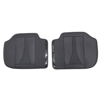 Perforated Leather Full Surround Set Car 5-Seat Cover Protector FOR Toyota Black
