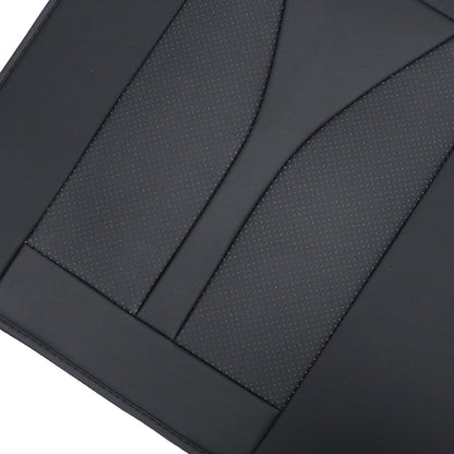 Perforated Leather Full Surround Set Car 5-Seat Cover Protector FOR Toyota Black