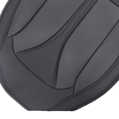 Perforated Leather Full Surround Set Car 5-Seat Cover Protector FOR Toyota Black