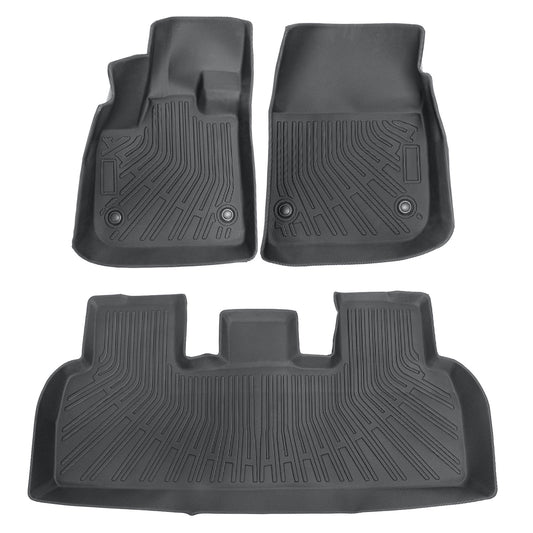3D Floor Mats Liner For 2023-2024 Fisker Ocean 4-Door Front-Rear All Weather TPE