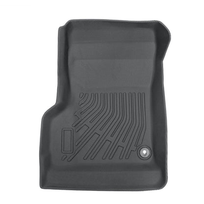 TPE Front & Rear Floor Mats Liners Set 4Pcs For 1997-2006 Jeep Wrangler 2-Door
