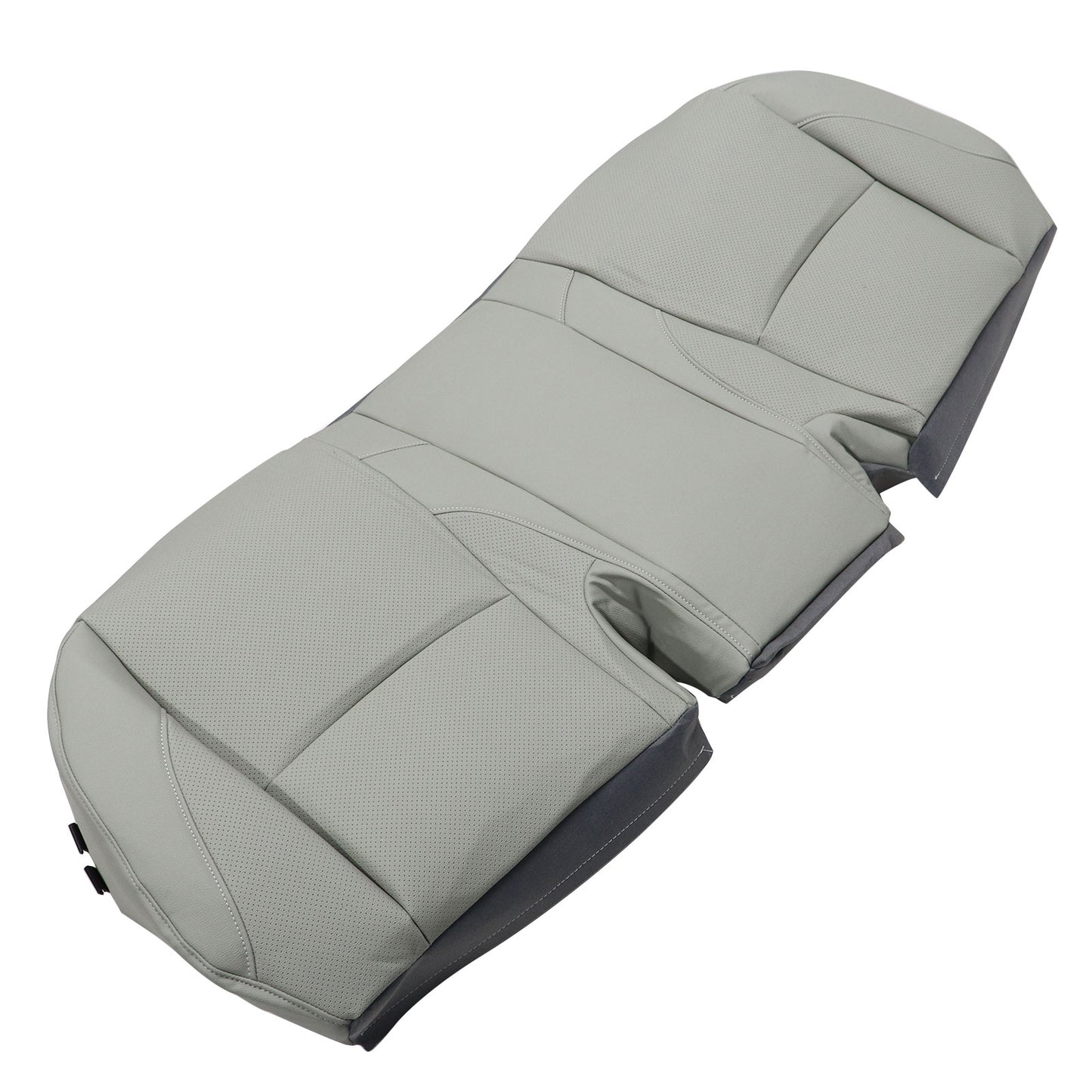 Leather Rear Bench Bottom Seat Covers - Gray Fit For 2007-2012 Lexus ES350