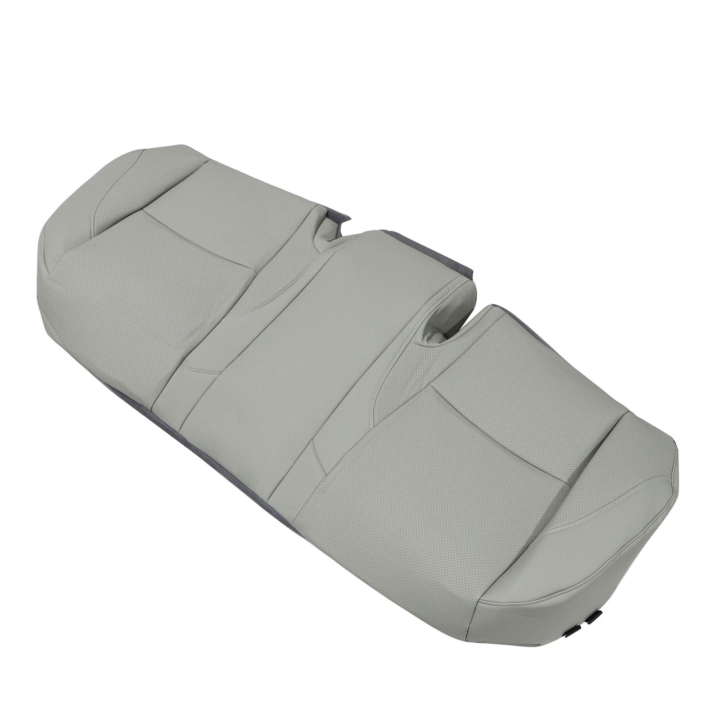 Leather Rear Bench Bottom Seat Covers - Gray Fit For 2007-2012 Lexus ES350