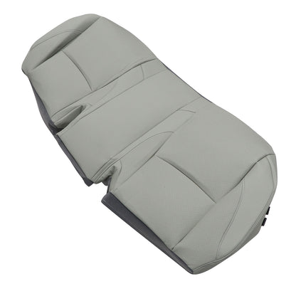 Leather Rear Bench Bottom Seat Covers - Gray Fit For 2007-2012 Lexus ES350