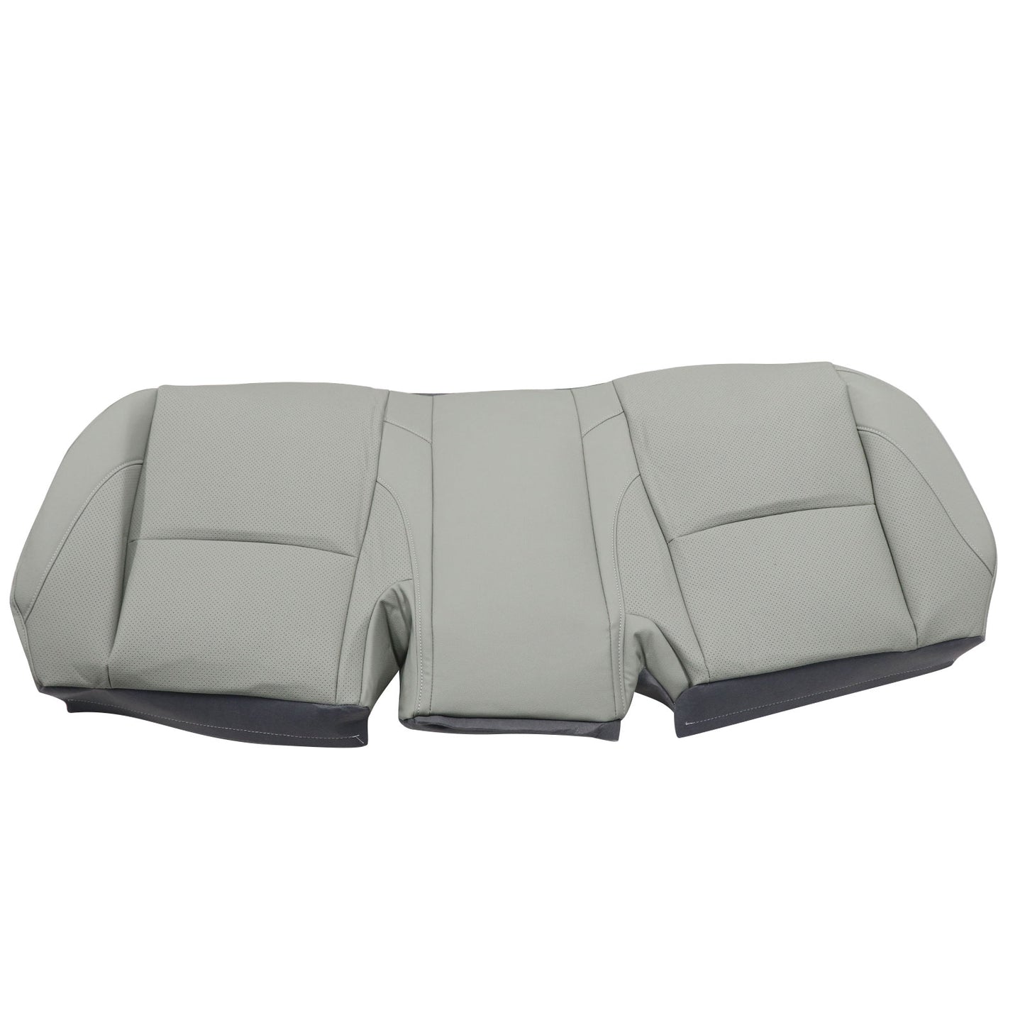 Leather Rear Bench Bottom Seat Covers - Gray Fit For 2007-2012 Lexus ES350