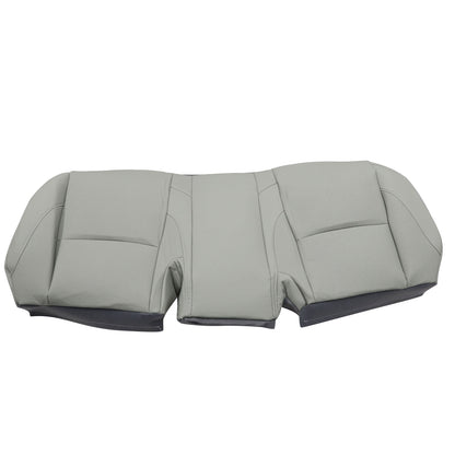 Leather Rear Bench Bottom Seat Covers - Gray Fit For 2007-2012 Lexus ES350