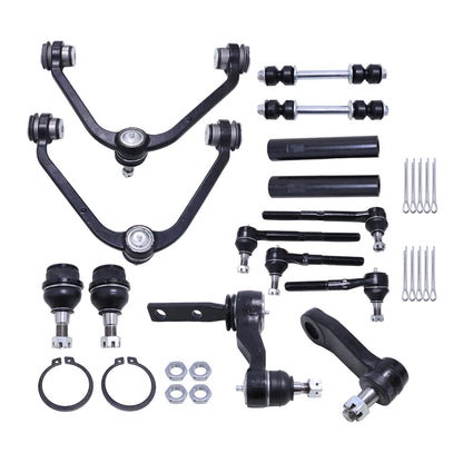 14pcs Front Control Arms Tie Rod Ends Ball Joints For 1997-02 03 Ford F-150 2WD