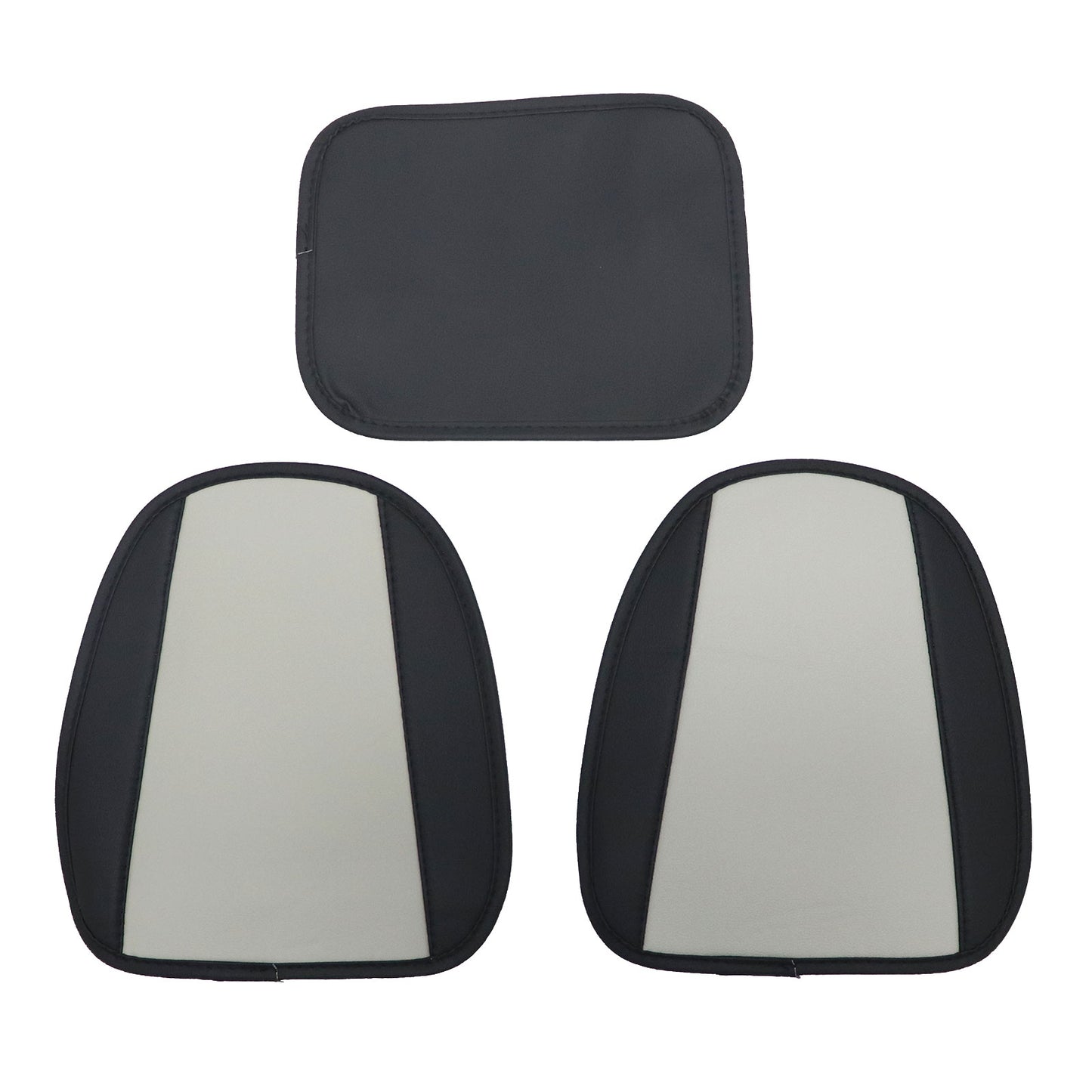 Perforated Leather Full Surround Set Car 5-Seat Cover Protector For Toyota Gray