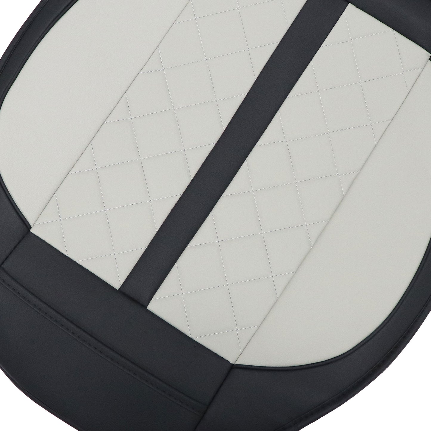 Perforated Leather Full Surround Set Car 5-Seat Cover Protector For Toyota Gray