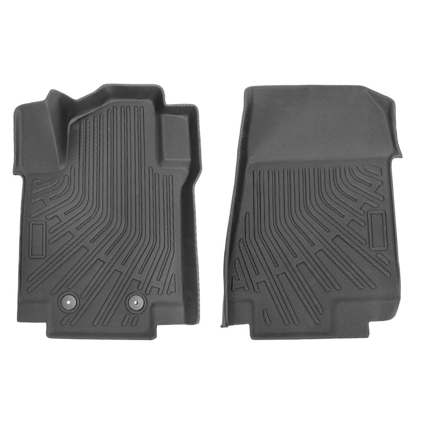 TPE Front Driver & Passenger Floor Mats Liners For 2013 2014 2015 Nissan NV200