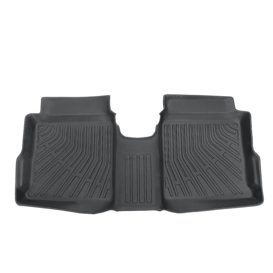 Car TPE Floor Mats Liners All-Weather Black 3Pcs For 2020-2025 Nissan Versa New