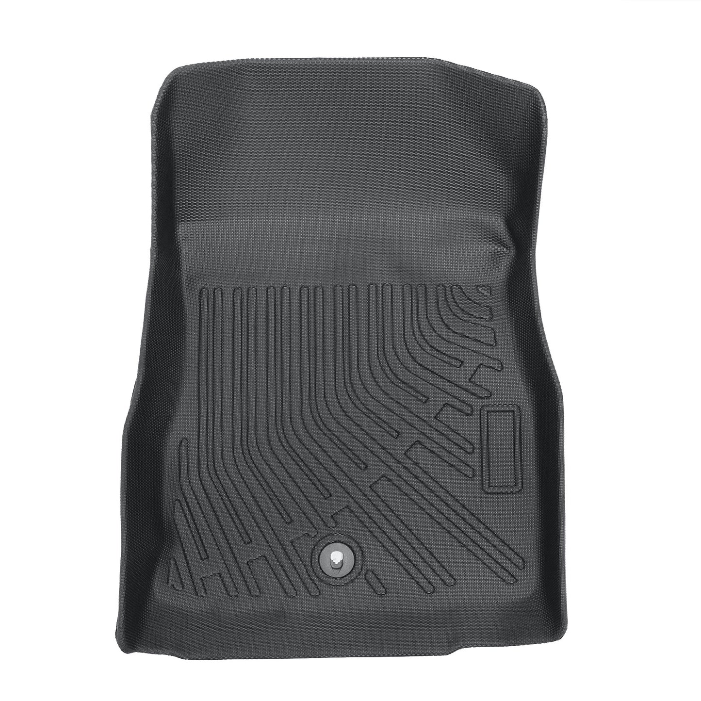 Car TPE Floor Mats Liners All-Weather Black 3Pcs For 2020-2025 Nissan Versa New