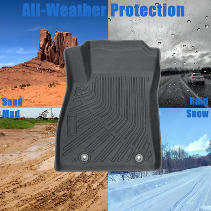 Floor Mats Liners TPE For 2014-2019 Nissan Sentra 3D Model NEW All-Weather NEW