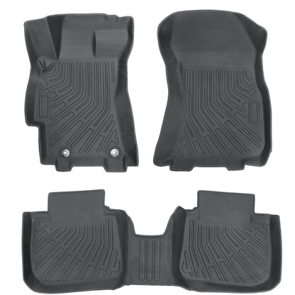 Car TPE Floor Mats Liners For 2010-2015 Subaru Legacy Outback All-Weather Black