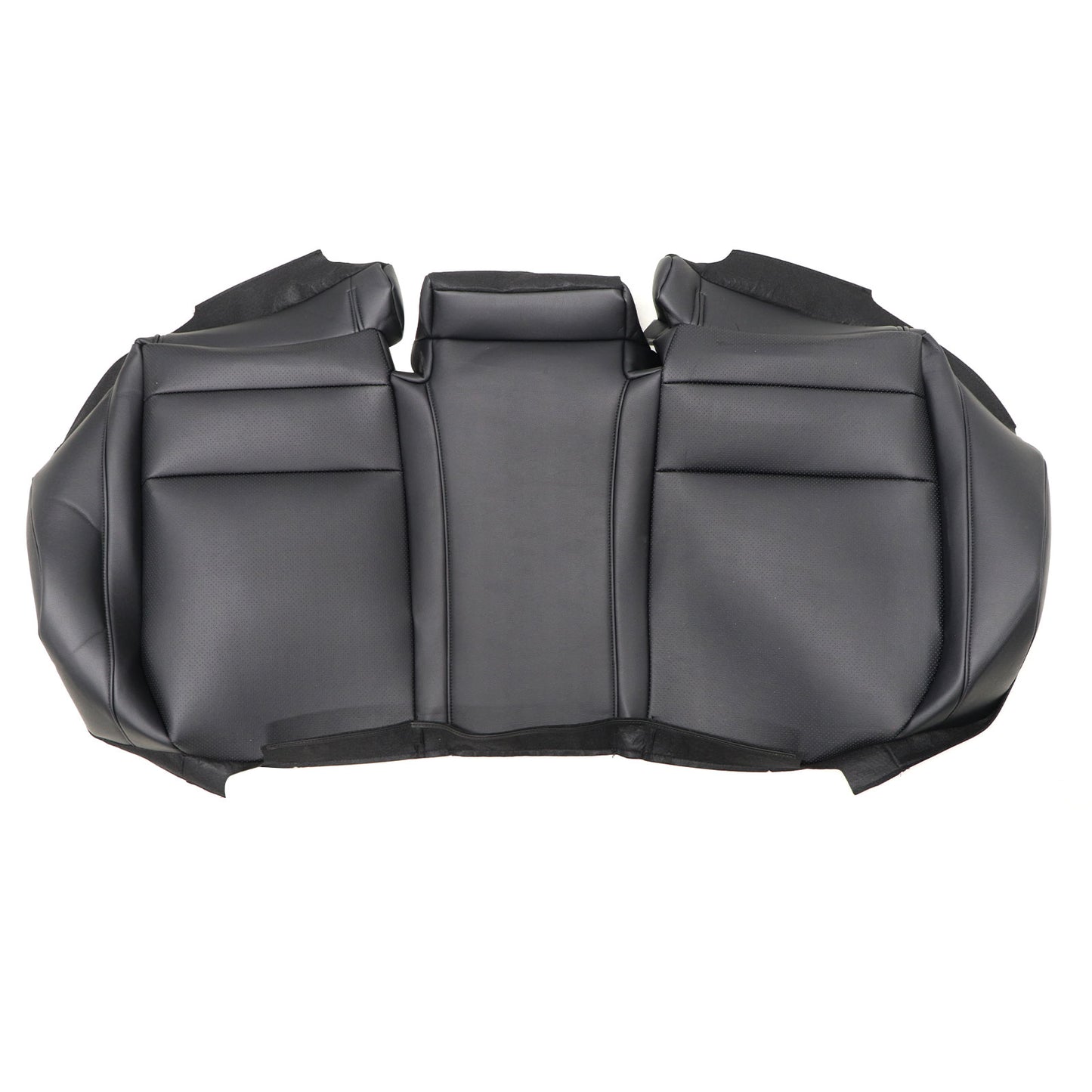 For 2009-2014 Acura TSX Rear Bench Bottom Replacement Seat Cover Perforated Blk