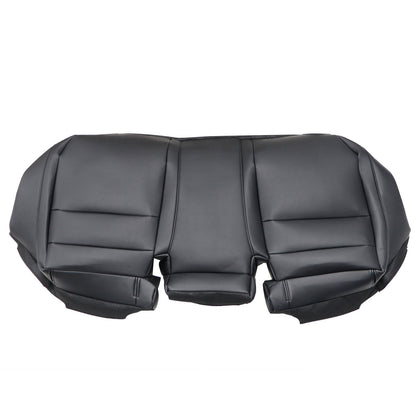 For 2009-2014 Acura TSX Rear Bench Bottom Replacement Seat Cover Perforated Blk