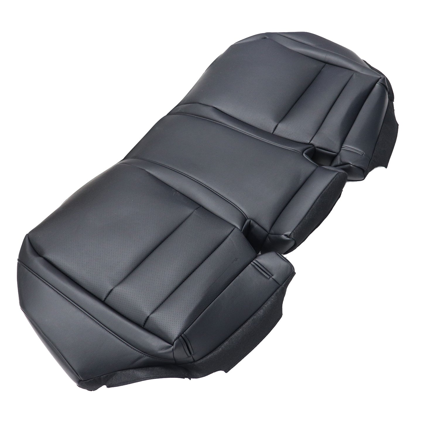 For 2009-2014 Acura TSX Rear Bench Bottom Replacement Seat Cover Perforated Blk