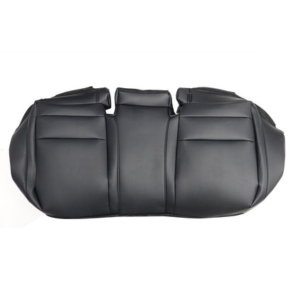 For 2009-2014 Acura TSX Rear Bench Bottom Replacement Seat Cover Perforated Blk