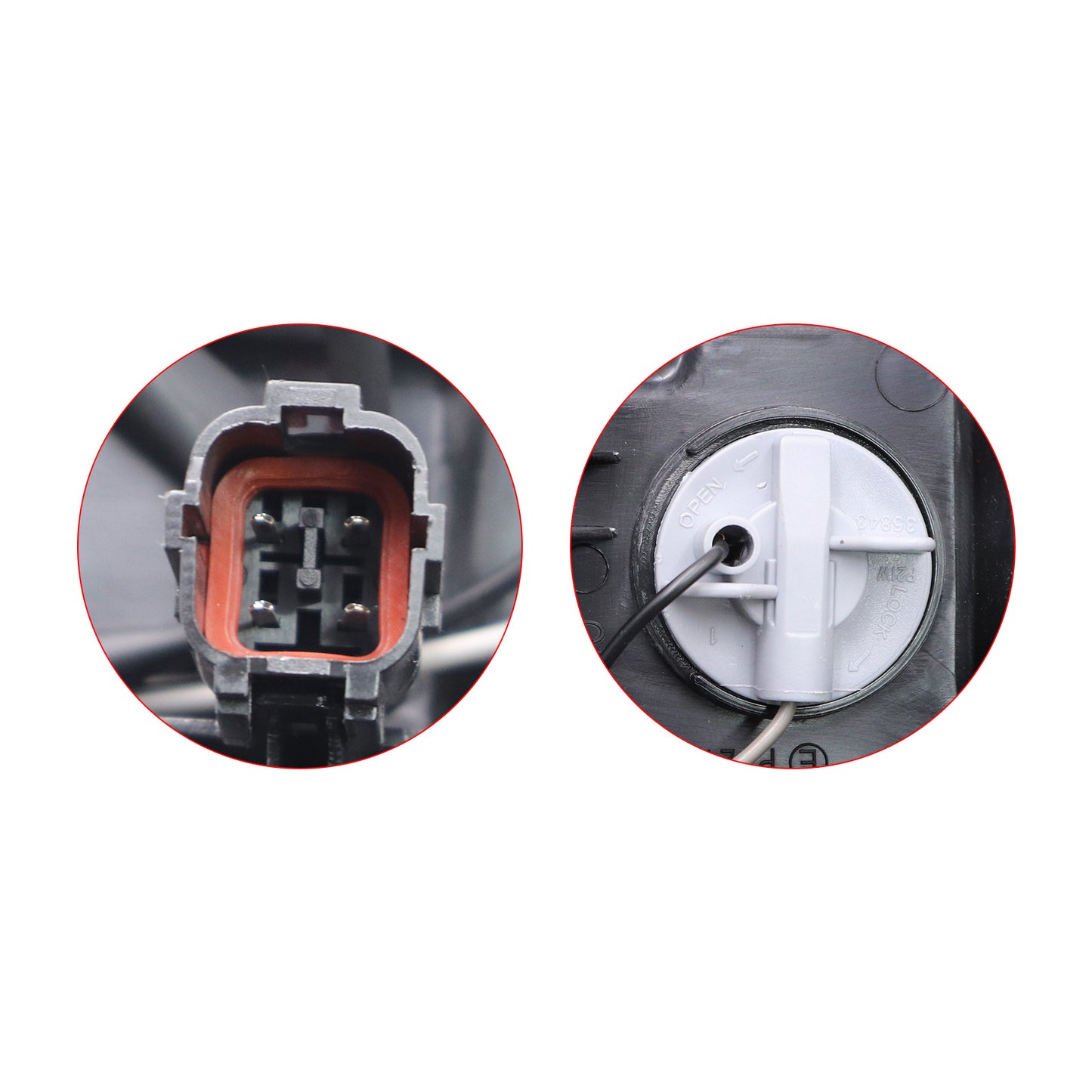 Left Driver Side LED Tail Light Lamp Brake For 2013-2015 Kia Sorento 92401-2P500