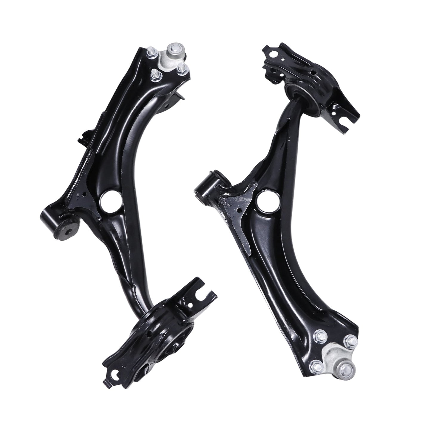 Front Lower Control Arms w/Ball Joints Tie Rod Ends For Honda Civic 2016-2019