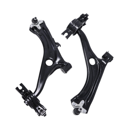 Front Lower Control Arms w/Ball Joints Tie Rod Ends For Honda Civic 2016-2019