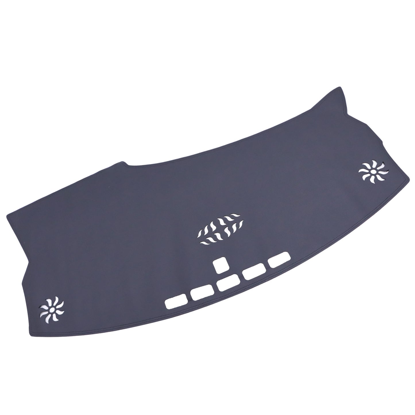 Fits Cadillac Optiq 2025-2026 Black Leather Dashboard Dash Cover Dashmat Carpet