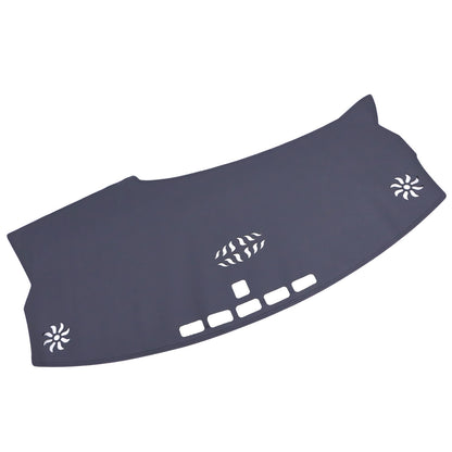 Fits Cadillac Optiq 2025-2026 Black Leather Dashboard Dash Cover Dashmat Carpet