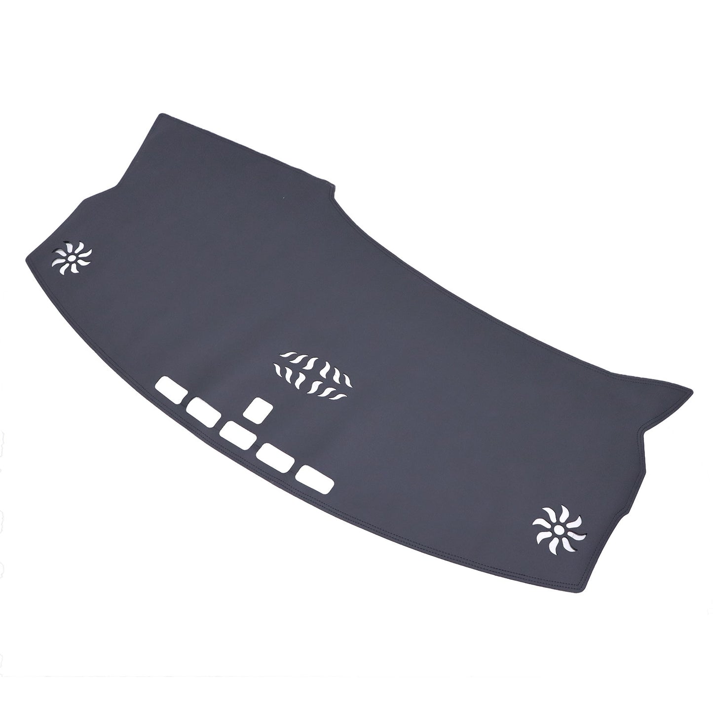 Fits Cadillac Optiq 2025-2026 Black Leather Dashboard Dash Cover Dashmat Carpet