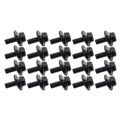 20Pcs Fits Honda CR-V Civic Bolts Body Hood Fender Bumper Screws Clips Retainer