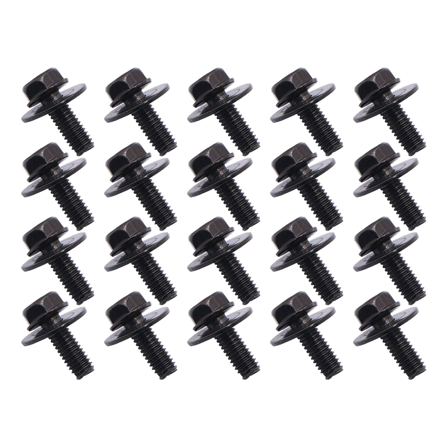 20Pcs Fits Honda CR-V Civic Bolts Body Hood Fender Bumper Screws Clips Retainer