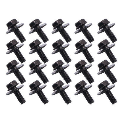 20Pcs Fits Honda CR-V Civic Bolts Body Hood Fender Bumper Screws Clips Retainer