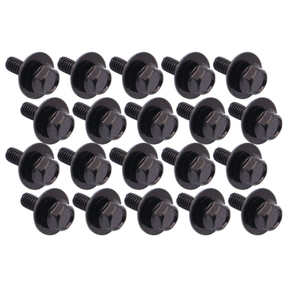 20Pcs Fits Honda CR-V Civic Bolts Body Hood Fender Bumper Screws Clips Retainer