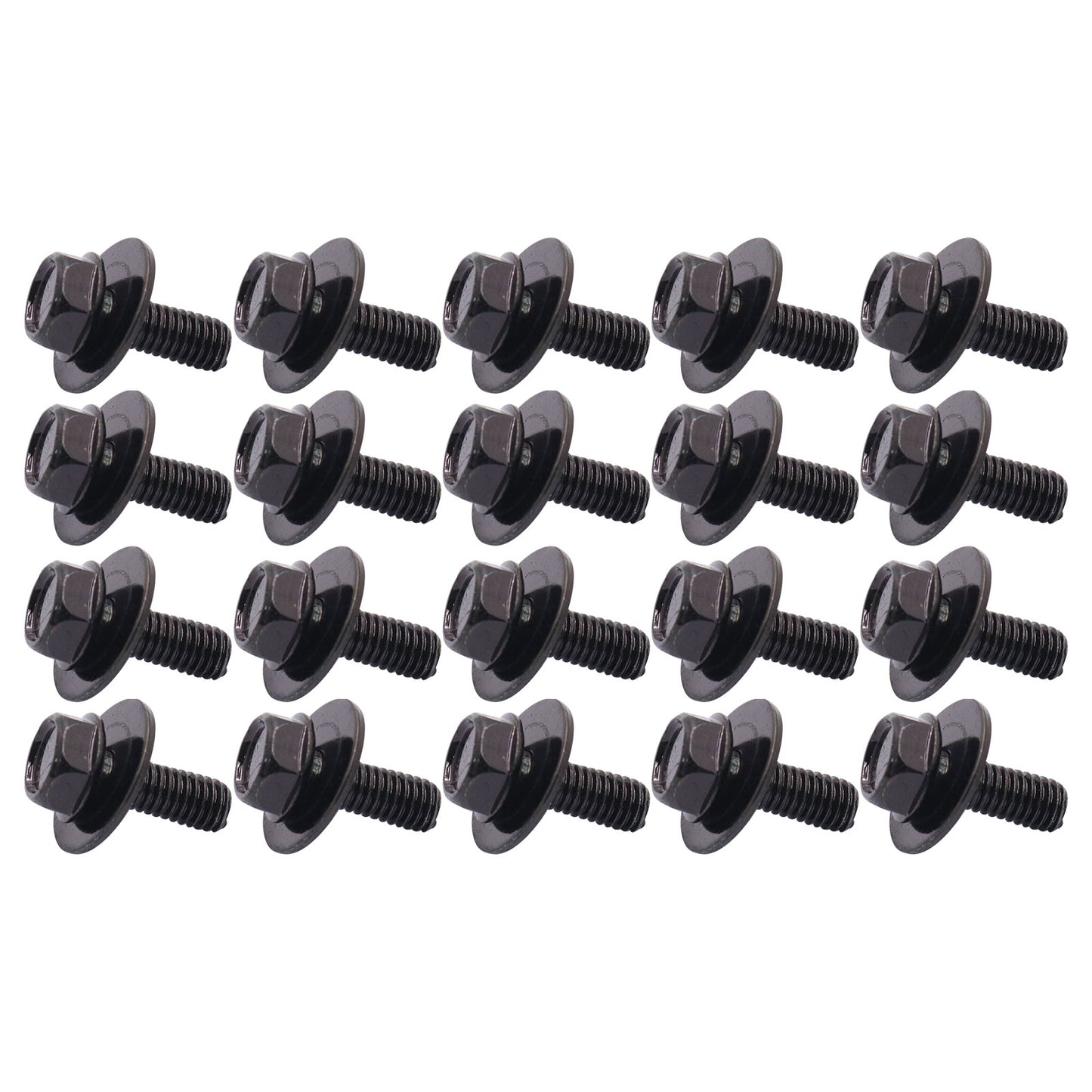 20Pcs Fits Honda CR-V Civic Bolts Body Hood Fender Bumper Screws Clips Retainer
