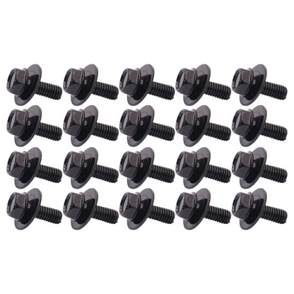 20Pcs Fits Honda CR-V Civic Bolts Body Hood Fender Bumper Screws Clips Retainer