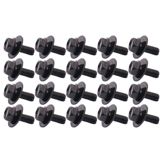 20Pcs Fits Honda CR-V Civic Bolts Body Hood Fender Bumper Screws Clips Retainer