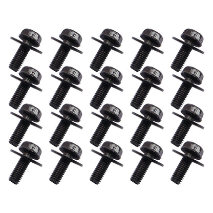 20Pcs Fits Honda CR-V Civic Bolts Body Hood Fender Bumper Screws Clips Retainer