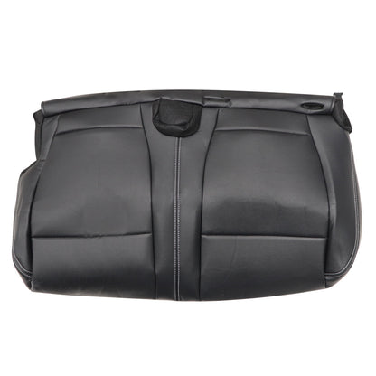 New For 2015-2020 Ford F150 Lariat Rear Bench Bottom Leather Seat Cover Black