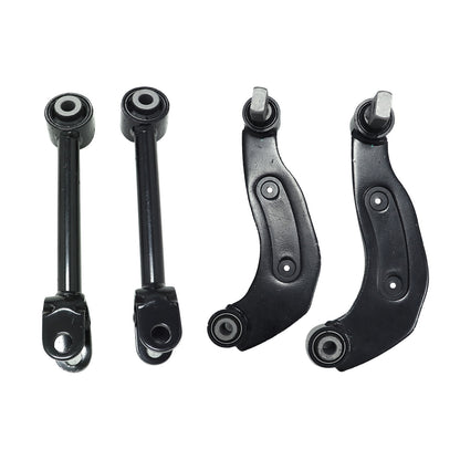 For Ford Edge 2011-2015 Rear Upper & Lower Forward Control Arms Ball Joints