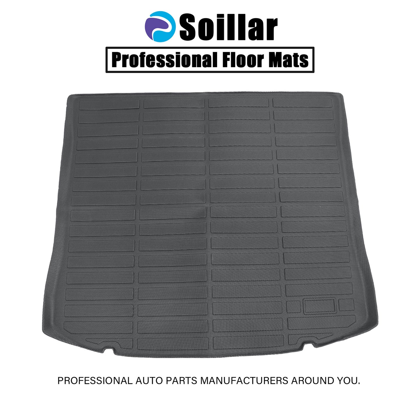 TPE Rear Cargo Trunk Liner Cover Floor Mat For 2015-2025 Ford Edge Waterproof