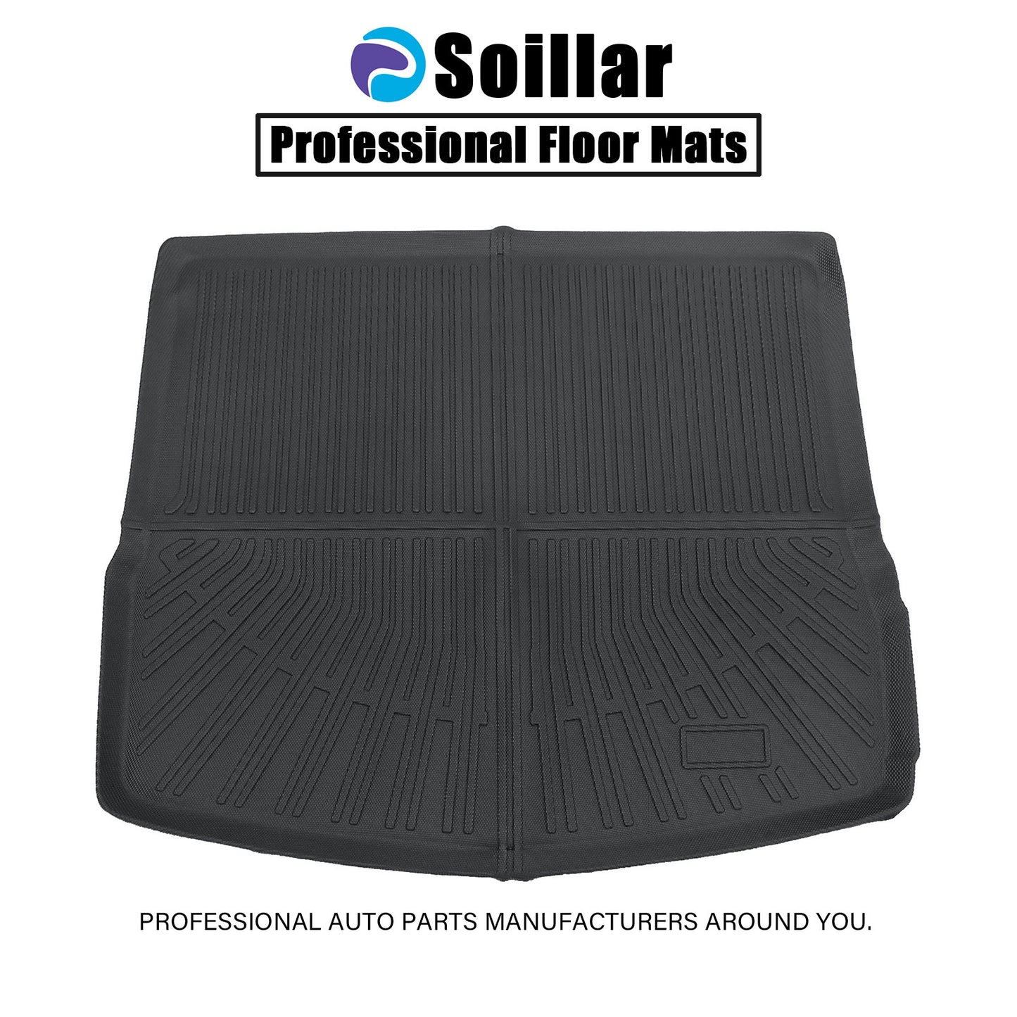 TPE Rear Cargo Trunk Liner Cover Floor Mat For 2015-2026 Porsche Macan Anti-Slip