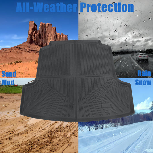 New TPE Rear Cargo Trunk Liner Floor Mat For 2019-2025 Nissan Altima Waterproof