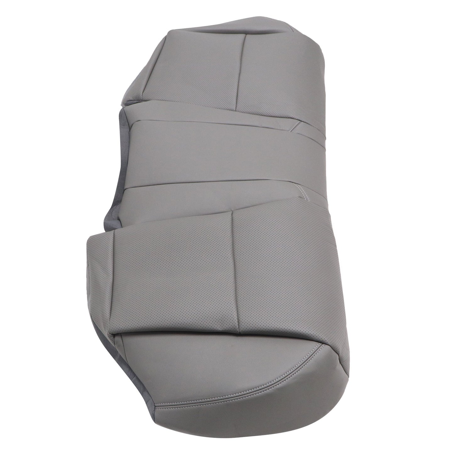 2006 2007 Fits Acura TL Rear 2nd Row Bottom Leather Seat Cover Waterproof Gray