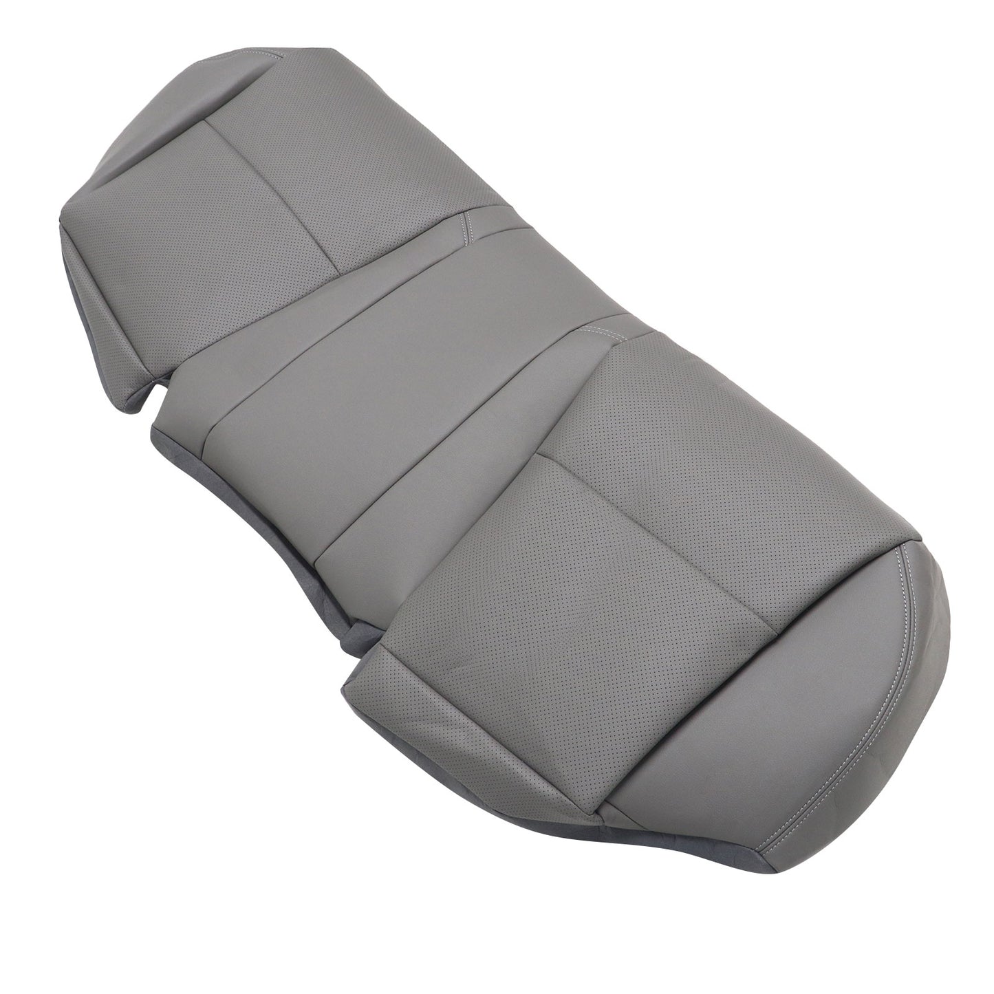 2006 2007 Fits Acura TL Rear 2nd Row Bottom Leather Seat Cover Waterproof Gray
